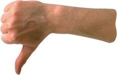 Thumbs down to...